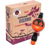 Капельный полив Жук от водопровода 60 растений с таймером