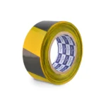 Лента сигнальная неклейкая Klebebander 520Y 50мм*200м (черно-желтая