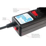 Сетевой фильтр Power Cube 5 розеток черный 3 м