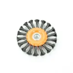 Кордщетка Bohrer для УШМ (дисковая, витая жесткая 115мм, толщ. проволоки 0,5 мм, М14) 2 Кордщетка Bohrer для УШМ (дисковая