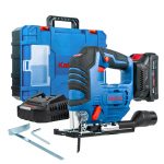 Лобзик аккумуляторный KATANA AL8351S (Бесщеточный, 21В, 1 акк, 2Ач, пропил до 65мм, SDS, маятн. ход, 11 Лобзик аккумуляторный KATANA AL8351S (Бесщеточный