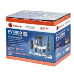 Фрезер вертикальный KATANA FV3000 (1400 Вт, 11000-30000 об/м,ход фрезы 50мм,цанга 6/8мм) 22 ход фрезы 50мм