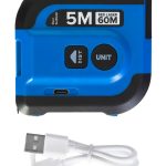 Дальномер-рулетка Ermenrich Reel SLR640 (60м, красный лазер, 19мм*5м матовая лента, дисплей, ABS)