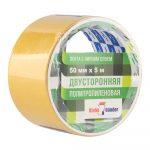 Лента двусторонняя полипропиленовая Klebebander KPP505T 50ммх5м