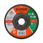 Круг лепестковый 125х22мм А60 конич. SKIPER (GCD125-60)