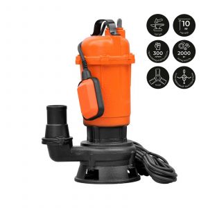 Насос дренажно-фекальный Skiper WQ10-21 (с измельчителем