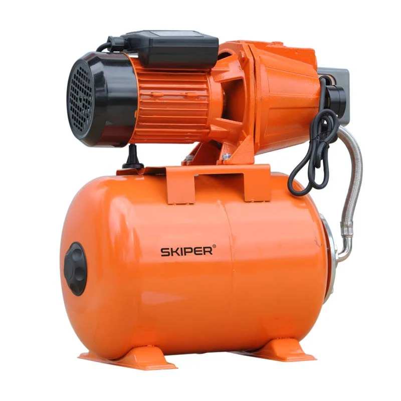 Станция водоснабжения автоматическая Skiper JET120 (1300 Вт, 3600 л/ч, 24 л, чугун) 1 Станция водоснабжения автоматическая Skiper JET120 (1300 Вт