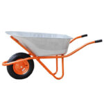 Тачка строительная BRADO 130 expert PRO (до 130 л, до 300 кг, 1x4.00-8, пневмо, ось 16*100) 7 до 300 кг