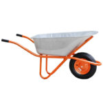 Тачка строительная BRADO 130 expert PRO (до 130 л, до 300 кг, 1x4.00-8, пневмо, ось 16*100) 8 1x4.00-8