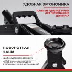 Домкрат гидравлический ПОДКАТНОЙ 2 т. В КЕЙСЕ БелАК