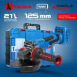 Углошлифмашина аккум-ая KATANA BAG8080(21В,бесщеточная,125х22мм,SDSкожух/гайка,рег.об,без АКБ и ЗУ) 10 Углошлифмашина аккум-ая KATANA BAG8080(21В