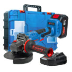 Углошлифмашина аккумуляторная KATANA BAG8081(1*4Ач,21В,бесщеточн,125х22мм,SDSкожух и гайка,рег.об.) 11 21В