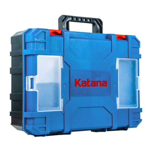 Углошлифмашина аккумуляторная KATANA BAG8081(1*4Ач,21В,бесщеточн,125х22мм,SDSкожух и гайка,рег.об.) — изображение 7
