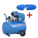 АКЦИЯ! Возд.компрессор WELT AR100V (до 440 л/мин,8 атм,100л,230В,2.2кВт) + Шланг PH08(PU, 20м) 3 АКЦИЯ! Возд.компрессор WELT AR100V (до 440 л/мин
