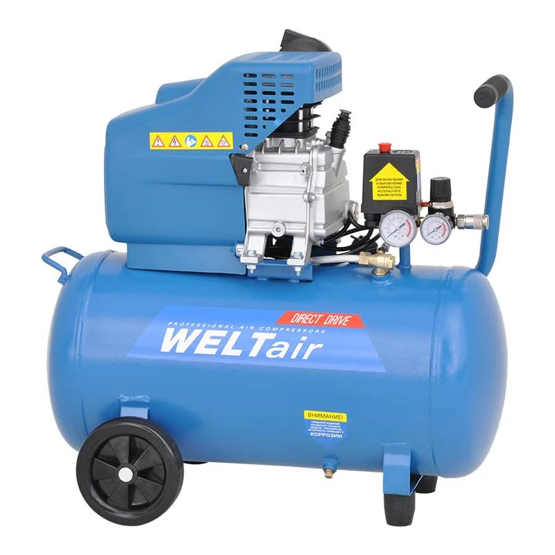 Воздушный компрессор WELT AR50LT (до 260 л/мин, 8 атм, 50 л, 230 В, 1.80 кВт) 1 Воздушный компрессор WELT AR50LT (до 260 л/мин