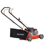 Газонокосилка бензиновая SKIPER GW401 (40 см, ручной, Loncin 3,5 лс, пласт дека, травосб.45 л, +НОЖ) 11 5 лс