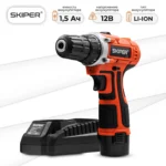 Дрель-шуруповерт аккумуляторный SKIPER CS2000-1 в коробке (12В