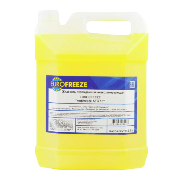 Жидкость охлаждающая низкозамерзающая Antifreeze "Eurofreeze AFG 13" 9
