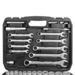 Набор головок бит и ключей 82пр. SPEC (1/4", 1/2", 6 граней) (CK115-82)