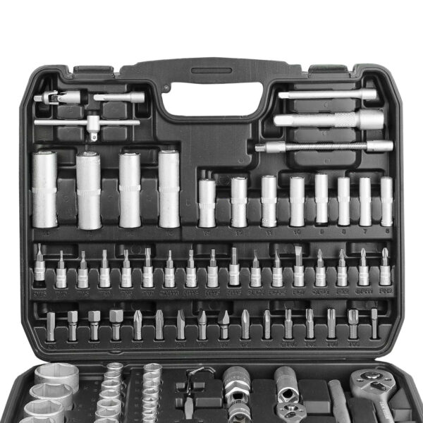 Набор головок и бит 94пр. SPEC (1/4", 1/2", 6 граней) (CK115-94) — изображение 5