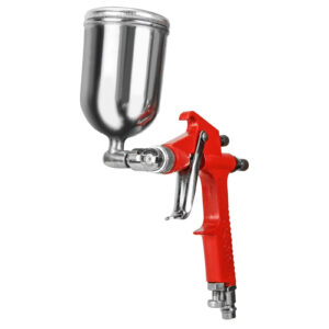 Краскопульт BRADO SG27 (1 мм; 3-4 бар; 200мл. алюминиевый бак