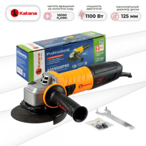Углошлифмашина одноручная KATANA HD line AG3000-1 PRO (1100Вт