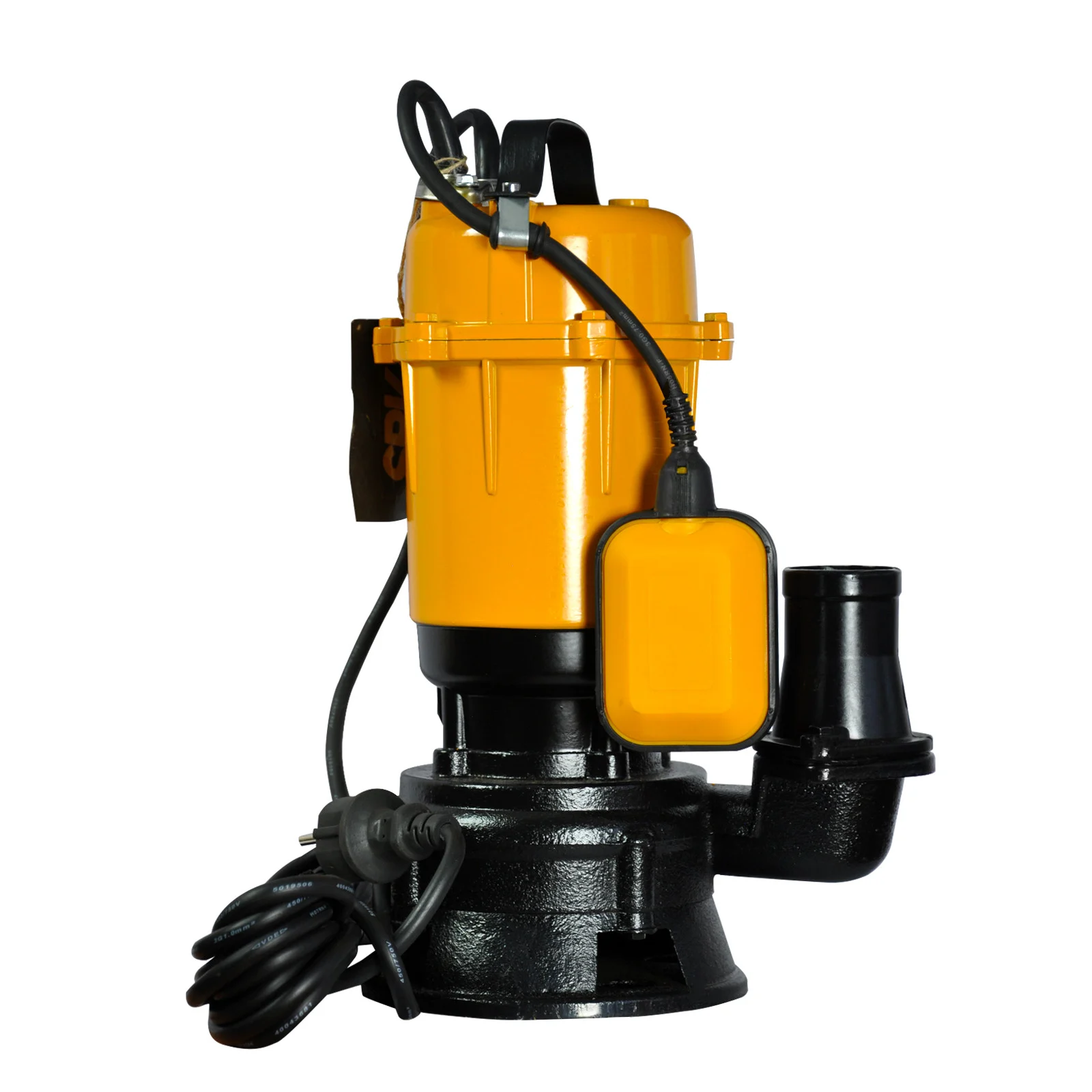 Насос дренажно-фекальный SBK SQ10-21 (с измельчителем, 2100 Вт, 312 л/мин, алюминий, попл.выкл) 1 Насос дренажно-фекальный SBK SQ10-21 (с измельчителем