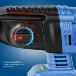 Перфоратор аккумуляторный KATANA RH5500 (21В,бесщеточн,2,6 Дж,3 реж.,SDS+,3сверла,без АКБ и ЗУ,кейс) 9 6 Дж