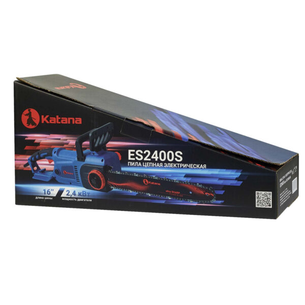 Пила цепная электрическая Katana ES2400S (шина 40 см (16"), 3/8" LP, 1.3мм, 2400 Вт, 57 звеньев) — изображение 6