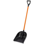 Лопата снеговая SKIPER 410x460 с ал.планкой с фибергласовым черенком и V-ручкой "Элита" 7 Лопата снеговая SKIPER 410x460 с ал.планкой с фибергласовым черенком и  V-ручкой "Элита"