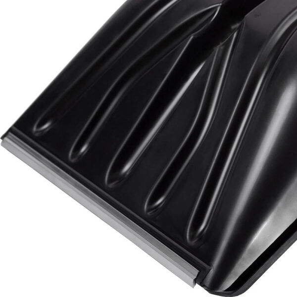 Лопата снеговая SKIPER 410x460 с ал.планкой с фибергласовым черенком и  V-ручкой "Элита" — изображение 4