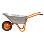 Тачка строительная BRADO 1x150 OPTIMA (до 150л, до 250 кг, 1х4.00-8, пневмо , ось 16*125) 8 до 250 кг