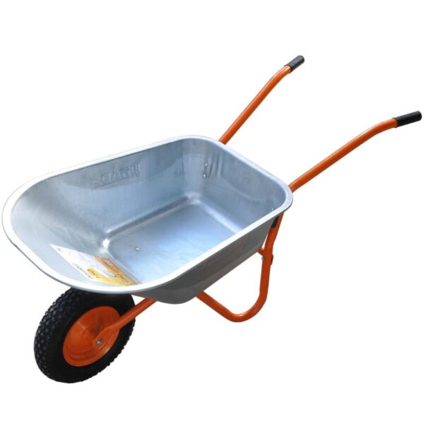 Тачка строительная BRADO 1x150 OPTIMA (до 150л, до 250 кг, 1х4.00-8, пневмо , ось  16*125) — изображение 6