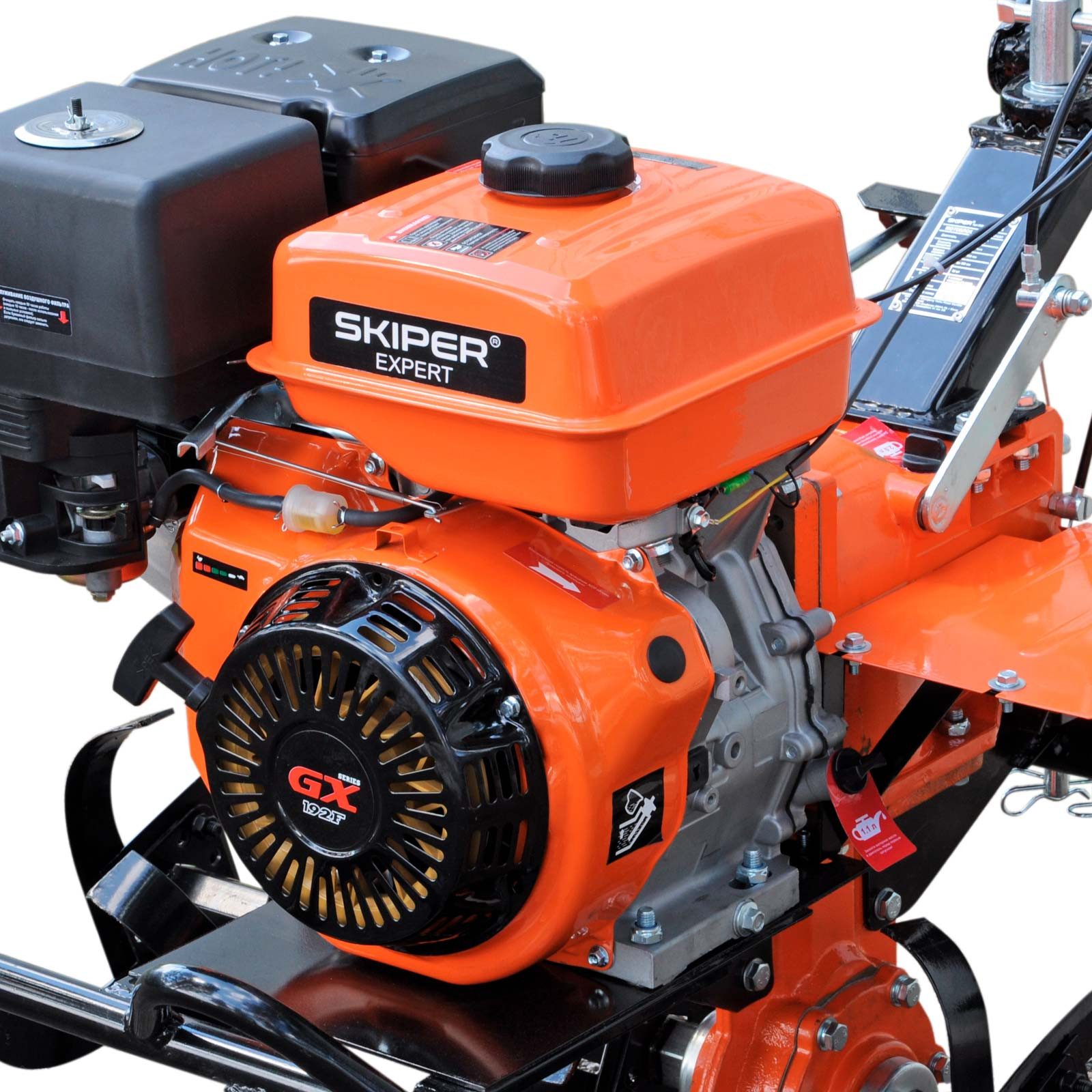 Мотоблок SKIPER SP-1600SE Expert (16 лс, с ВОМ ф18х20, 3+1, 2 год.гарант, без колёс) 4 2 год.гарант