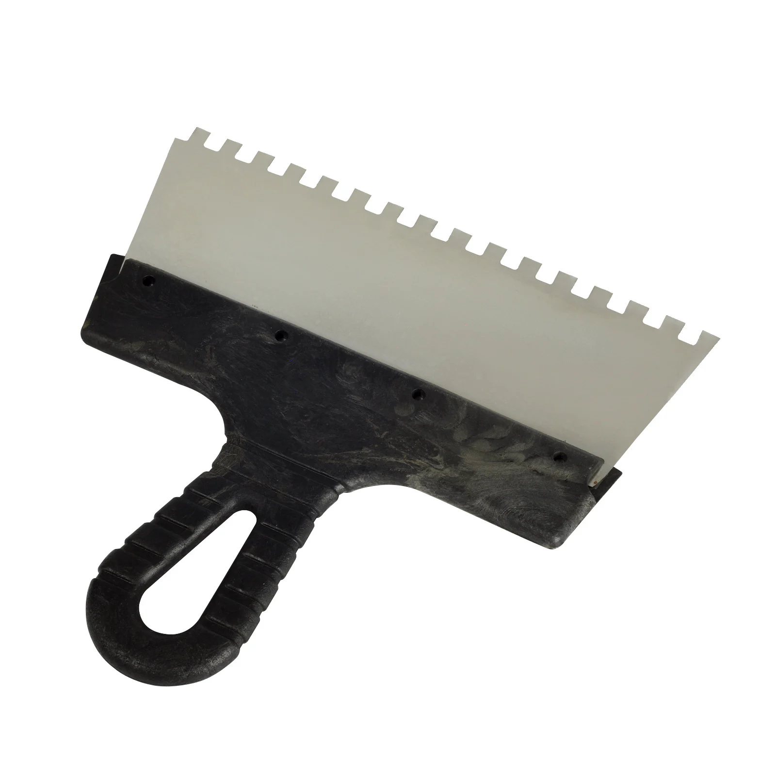 Шпатель фасадный зубчатый нержавеющий SPEC 200 мм зуб 6х6 мм 1 Шпатель фасадный зубчатый нержавеющий SPEC 200 мм зуб 6х6 мм