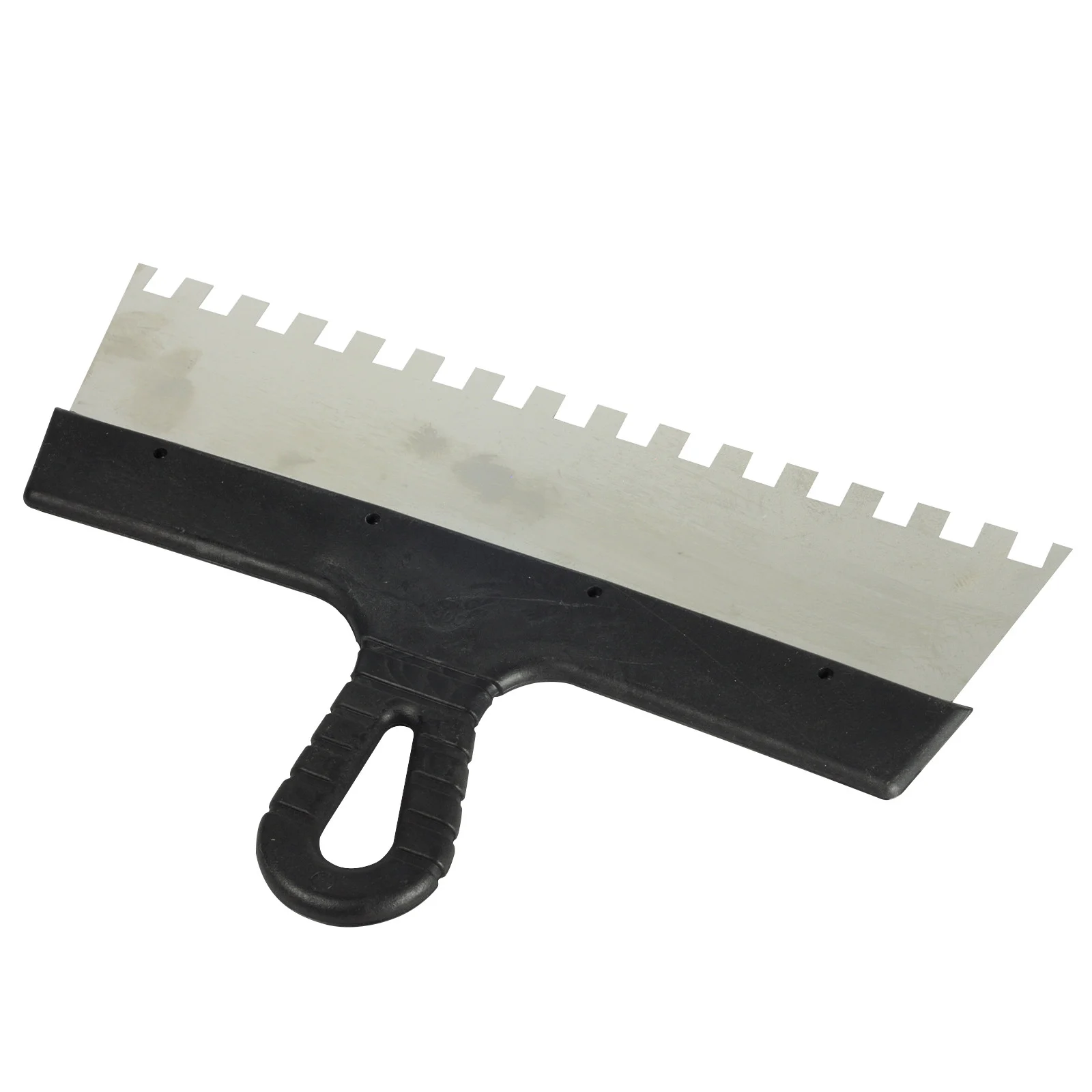 Шпатель фасадный зубчатый нержавеющий SPEC 300 мм зуб 10х10 мм 1 Шпатель фасадный зубчатый нержавеющий SPEC 300 мм зуб 10х10 мм