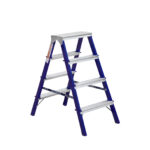 Лестница-стремянка двусторонняя Алюмет MD8204 (40*20