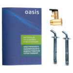 Водонагреватель накопит. Oasis VL-100L (1500Вт, 100л, УЗО, медн. ТЭН, до 48ч, клапан, эмаль, верт.) 6 100л