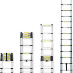 Лестница телескопическая стальная Алюмет ST 3.2 (11ступ., 3.2м) 7 Лестница телескопическая стальная Алюмет ST 3.2 (11ступ., 3.2м)