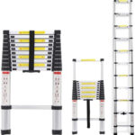 Лестница телескопическая стальная Алюмет ST 3.8 (13ступ., 3.8м) 5 Лестница телескопическая стальная Алюмет ST 3.8 (13ступ.