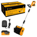 Снегоуборщик аккумуляторный DEKO ST211-5 (20В, 1х5Ач, совм Katana/Makita, 2800об/мин, 254/160мм, 6м) 5 1х5Ач