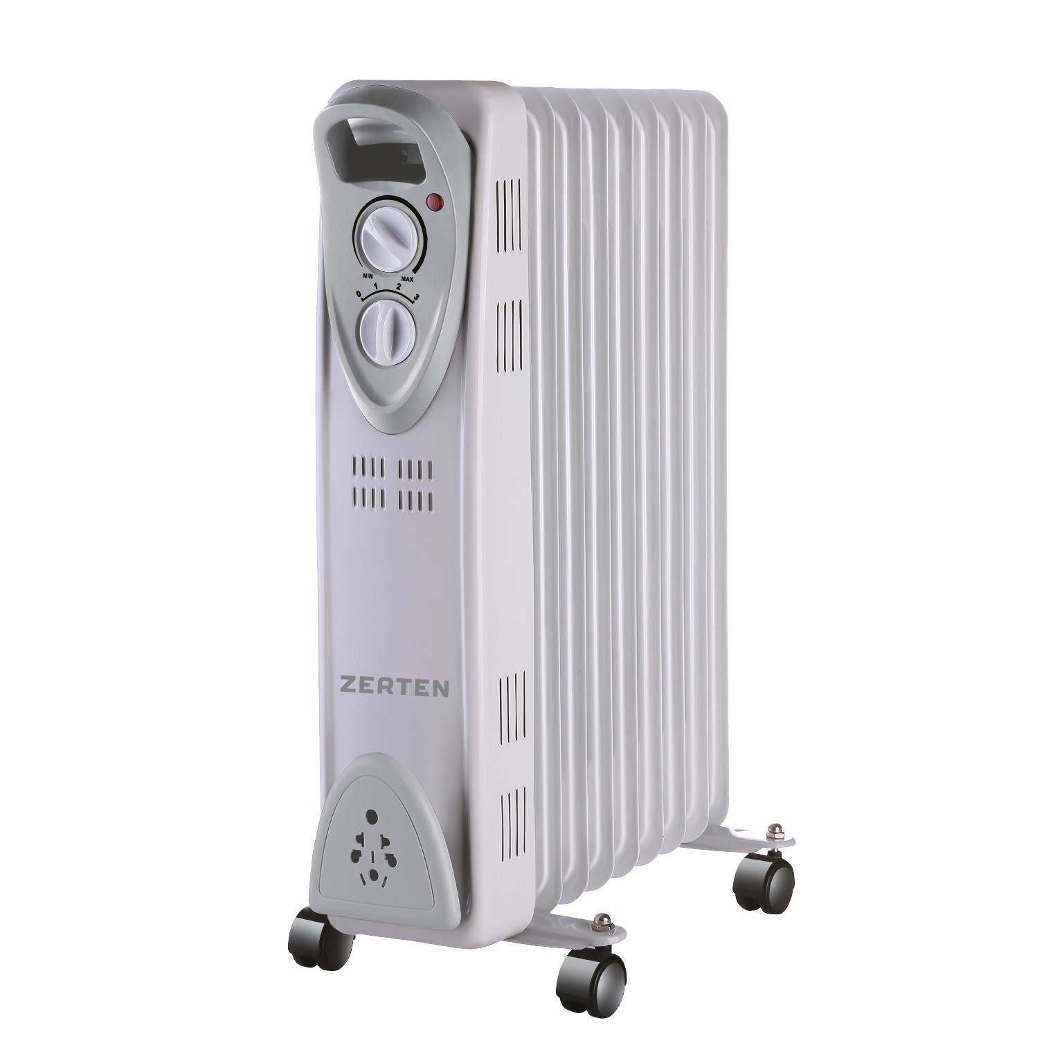 Радиатор масляный Zerten MRS-20 (9 секций, 2000 Вт, до 20 м2) 1 Радиатор масляный Zerten MRS-20 (9 секций