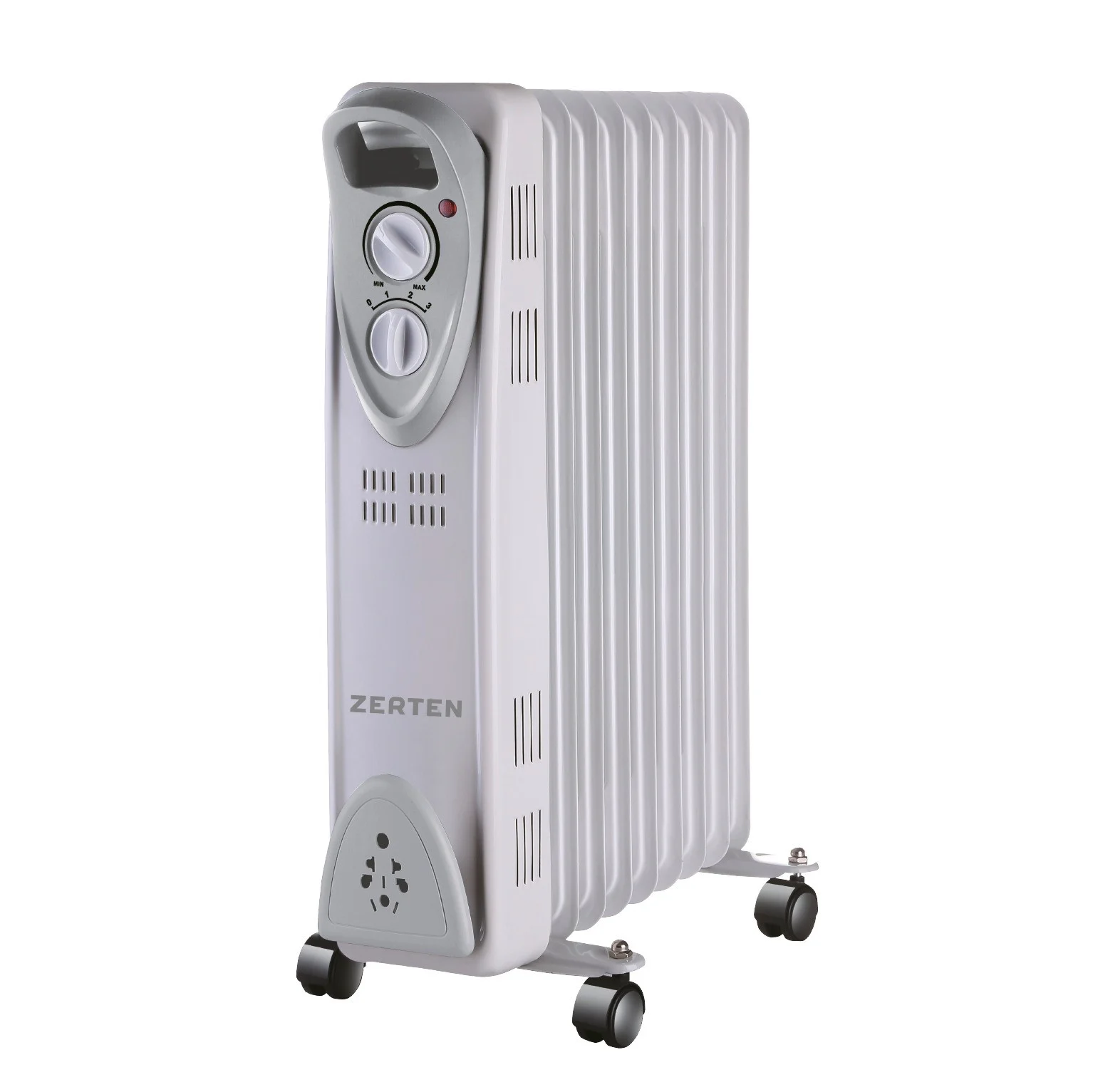 Радиатор масляный Zerten MRS-20 (9 секций, 2000 Вт, до 20 м2) 1 Радиатор масляный Zerten MRS-20 (9 секций