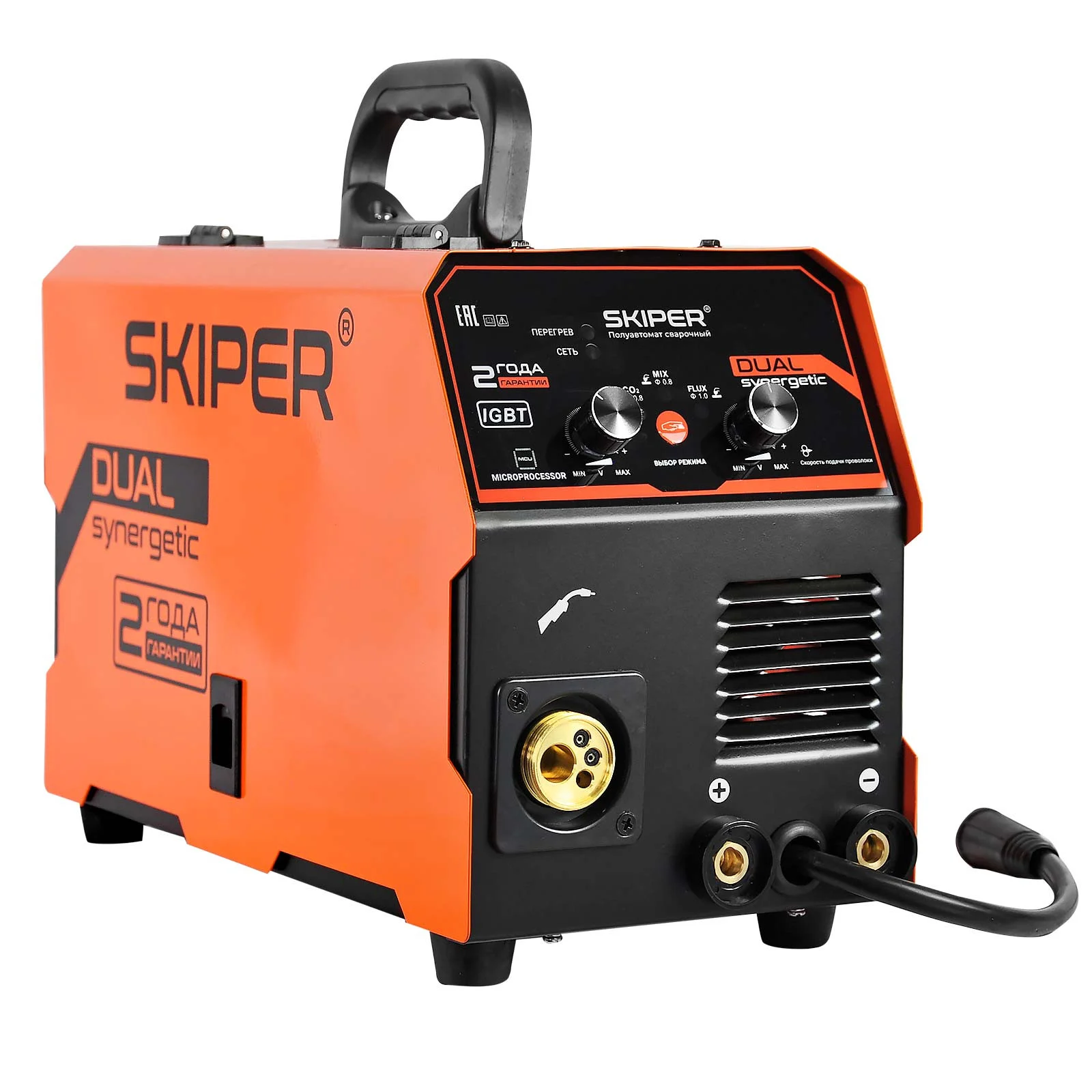 Полуавтомат сварочный SKIPER MIG/MAG-250D-16 (250А; МИКРОПРОЦЕССОР; MIG/MAG; еврорукав 3м) 1 Полуавтомат сварочный SKIPER MIG/MAG-250D-16 (250А; МИКРОПРОЦЕССОР; MIG/MAG; еврорукав 3м)