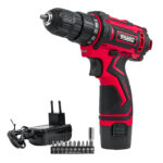 Дрель-шуруповерт аккумуляторный BRADO DF410B в коробке (12В, 1 акк, 1,5 А/ч Li-ion, 2 ск, 35 Нм) 8 Дрель-шуруповерт аккумуляторный BRADO DF410B в коробке (12В