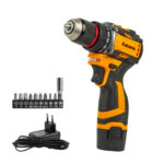 Дрель-шуруповерт аккумуляторный Katana CD2000 в кор.(бесщет.,12В,1 акк,1,5 А/ч Li-ion, 2 ск, 40 Нм) 9 Дрель-шуруповерт аккумуляторный Katana CD2000 в кор.(бесщет.