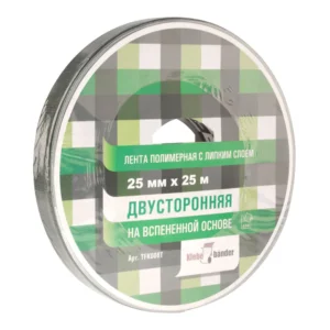 Лента монтаж. вспененная Klebebander TFK008T 25мм*25м (1000мкм