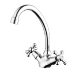 Смеситель латунный для раковины и умывальника "Oasis" L3003HCSh_Fri (М8, 16,5см) 3 Смеситель латунный для раковины и умывальника "Oasis" L3003HCSh_Fri (М8