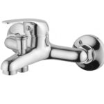 Смеситель настенный латунный для ванной комнаты "Oasis" L2002M_Mic (G1/2, 14,5см) 3 Смеситель настенный латунный для ванной комнаты "Oasis" L2002M_Mic (G1/2