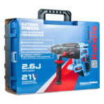 Перфоратор аккумуляторный KATANA RH6500 (21В,Без АКБ/ЗУ, бесщ., 2,6Дж,3 реж.,SDS+,3сверла,кейс) 18 кейс)